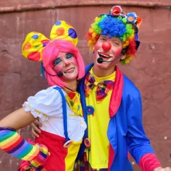 Payasita Pirulina y Payasito Colorete