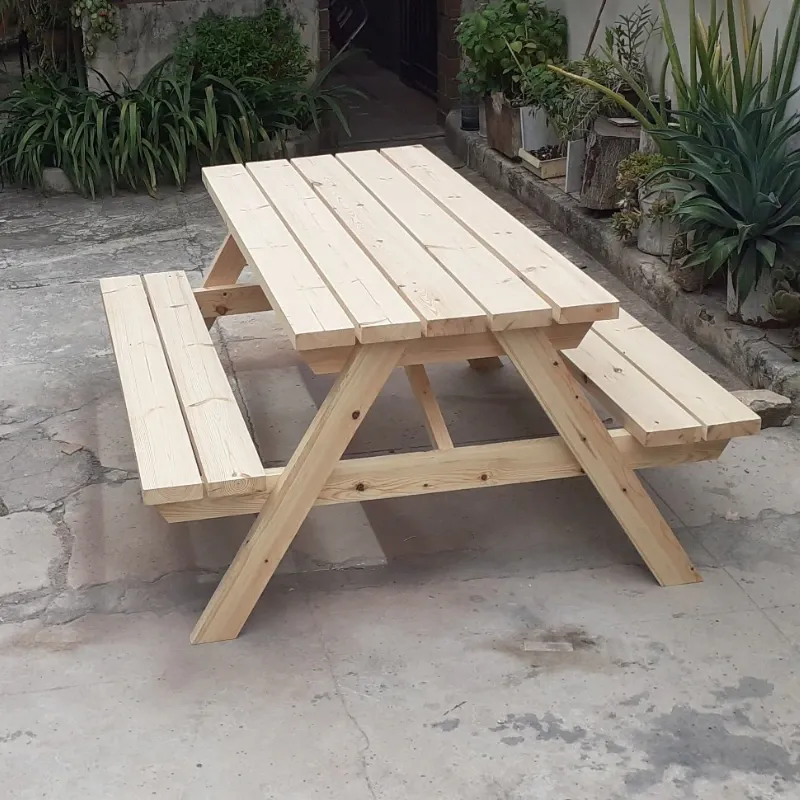 Banco de picnic de 6 plazas