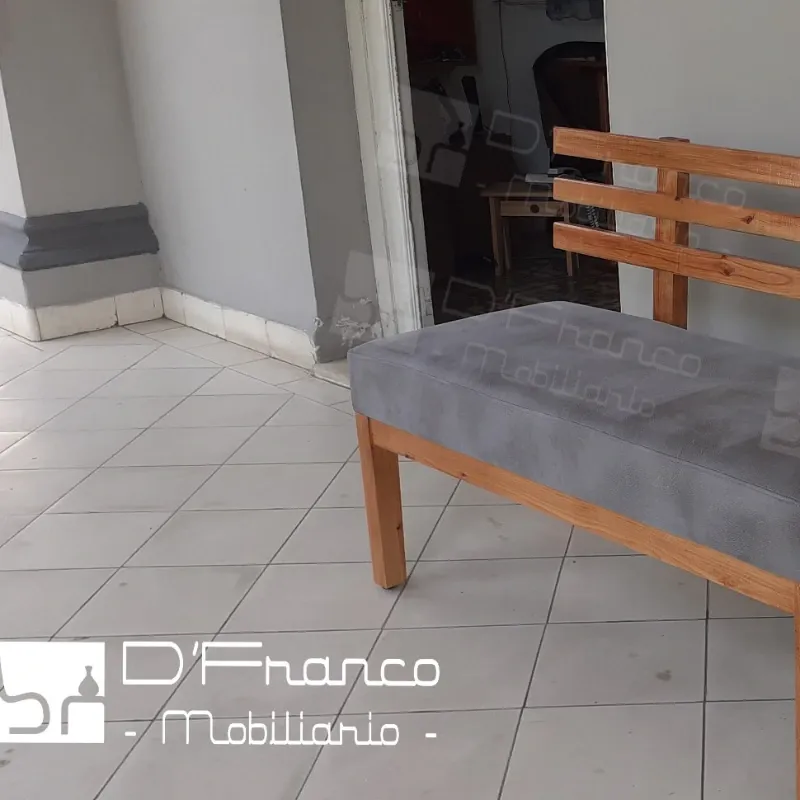 Banco para exteriores de 2 plazas