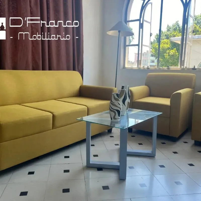 Conjunto sofá y butaca León