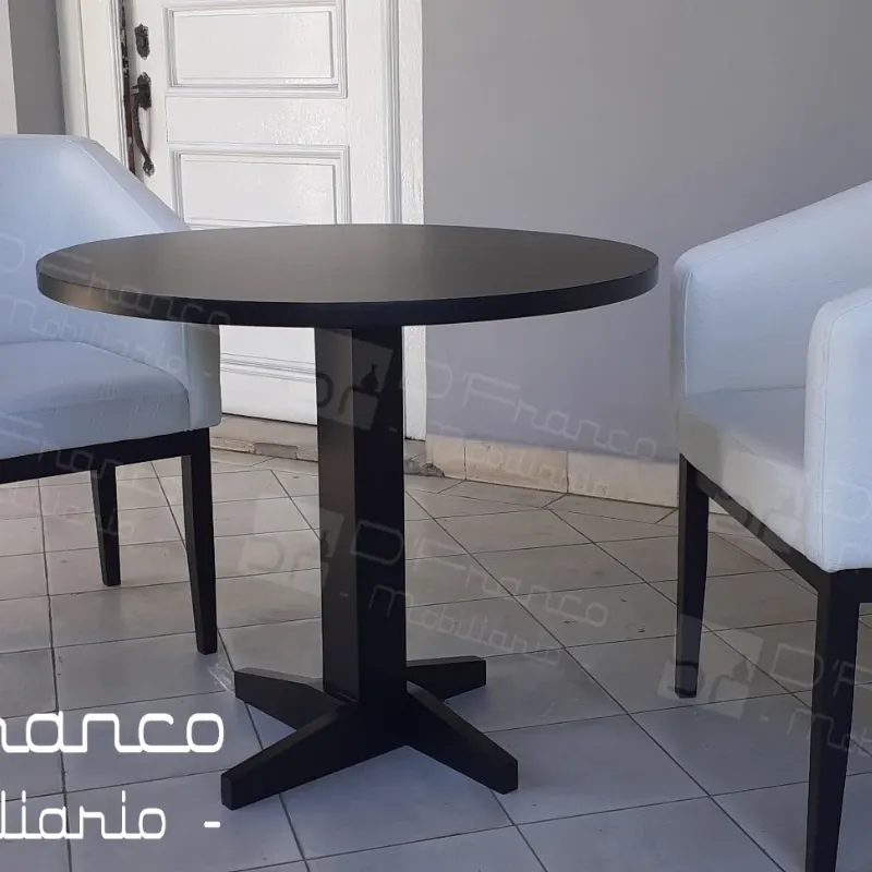 Juego de comedor de dos sillas tapizadas
