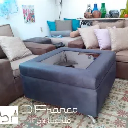 Mesa baja tapizada 2