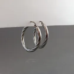 Argollas Plateadas #2