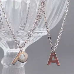 Cadena Con Dije de Letra