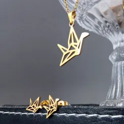 Set de Collar y Aretes 🕊️