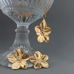 Set de Collar y Aretes 🌺