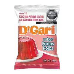 Gelatina D Gari Frutos Rojos