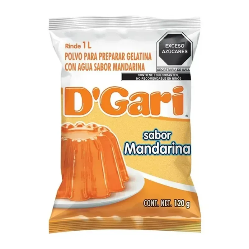 Gelatina D Gari Mandarina