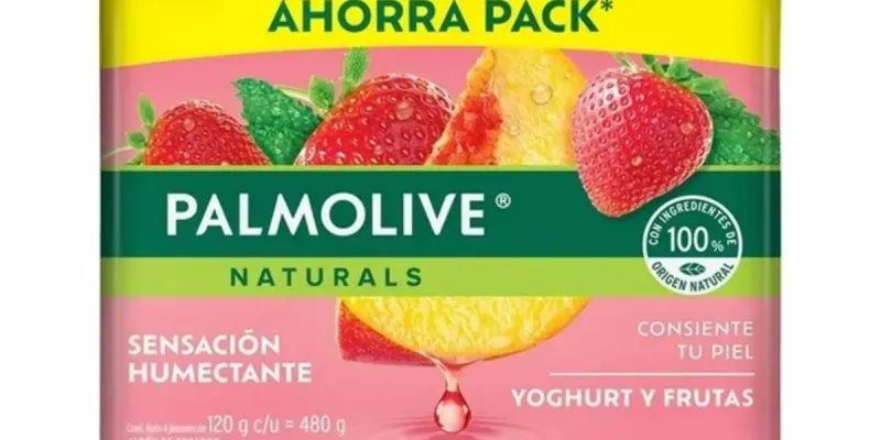 Jabon De Baño Palmolive Yoghurt y Frutas 4 X 120 G
