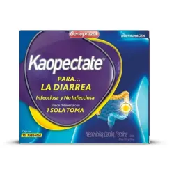 Kaopectate - Genoprazol Caja 10 Tabletas
