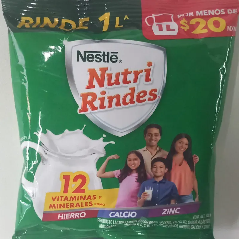 Leche en polvo Nutri Rindes 120gr
