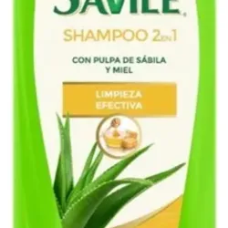 Shampoo Savile 2 En 1 Miel Limpieza Y Suavidad 180 Ml
