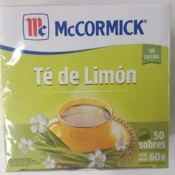 Té de Limón caja de 50 sobres
