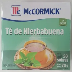 Té de Yerbabuena caja de 50 sobres