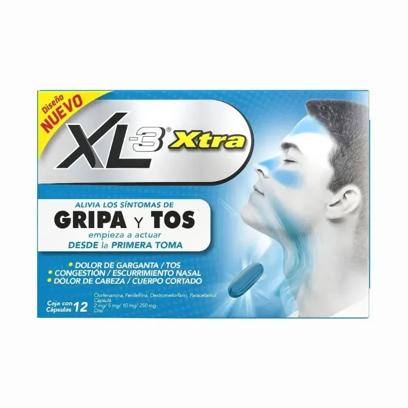 Xl-3 Xtra 12 Cápsulas