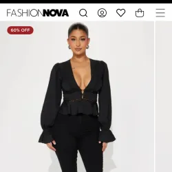 Blusa Fashion Nova 