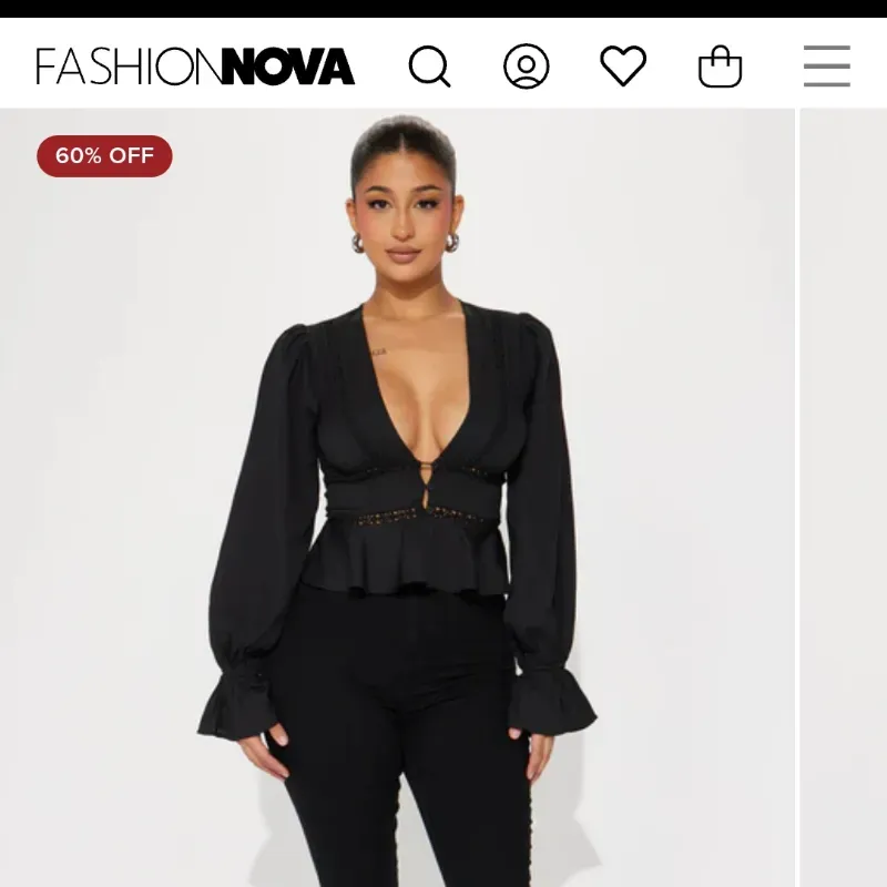 Blusa Fashion Nova 