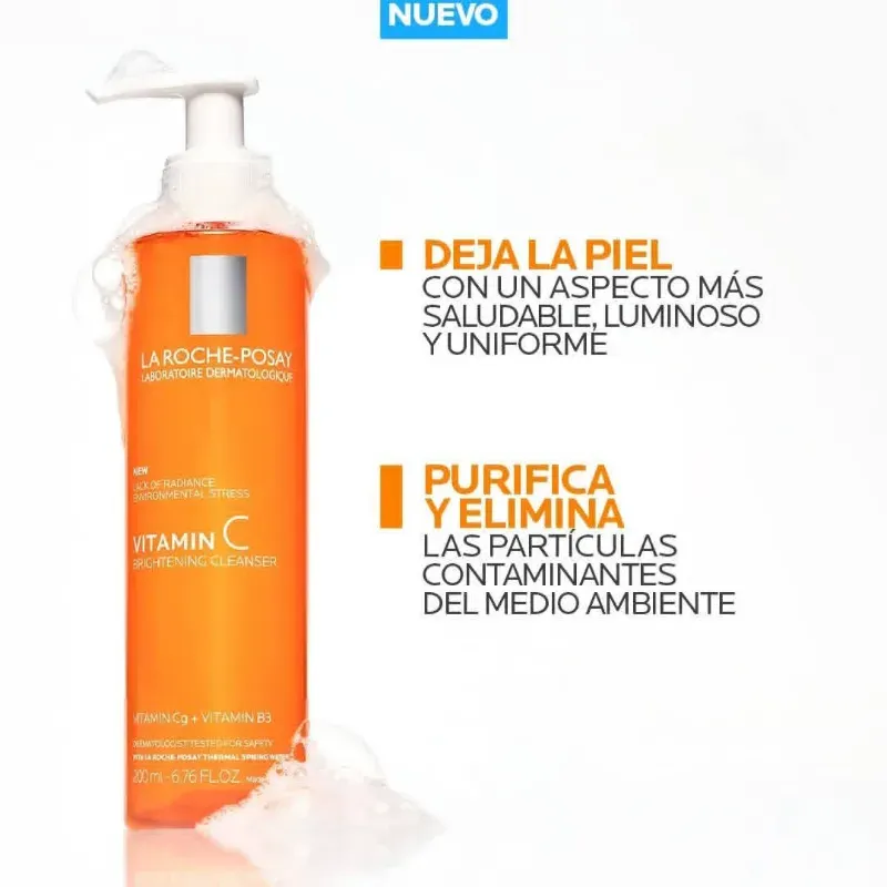 Gel limpiador la Roche-Posay Vitamina C