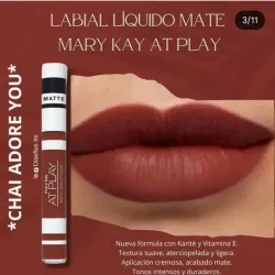 Labial mate permanente AT PLAY MARYKAY