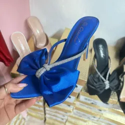 Tacones azul 
