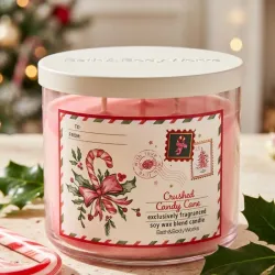Vela Crushed Candy Cane de Bath & Body Works