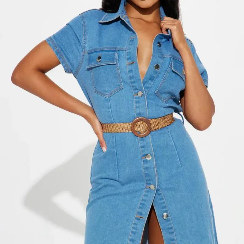 Vestido de Mesclilla 