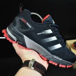 Zapatillas Adidas negras y naranja 🍊 ✔️ 