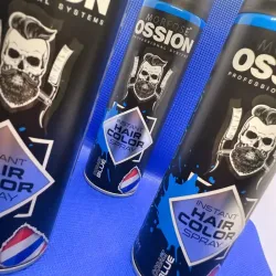 Ossion P.B.L Instant Hair Color Spray en tono Cobalt Blue de 5.07 fl oz (150 mL)