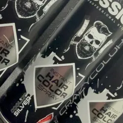 Ossion P.B.L Instant Hair Color Spray en tono Coolest Silver de 5.07 fl oz (150 mL)