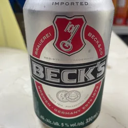 Cerveza Importada Beck’s