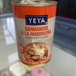 Garbanzo a la Madrileña