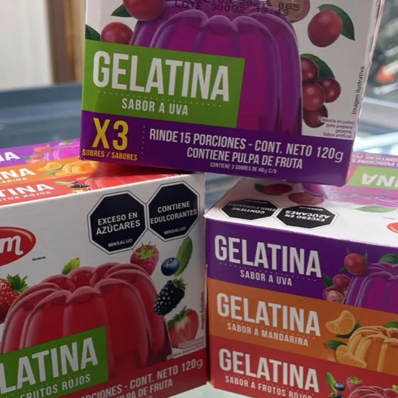 Gelatinas BOOM