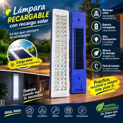 Lámpara con Recarga Solar
