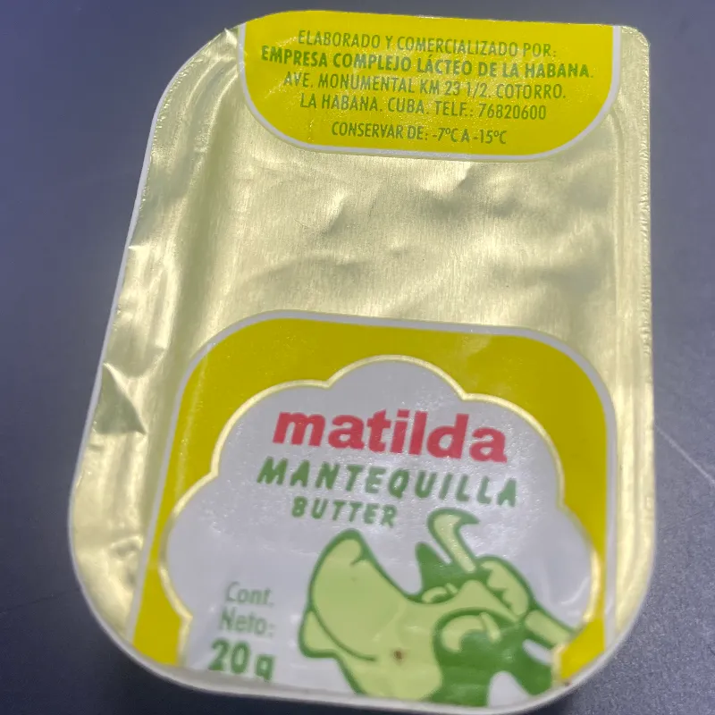 Mantequilla Matilda (mini dosis)