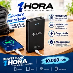 Power Banck 1 Hora 10000 mAh
