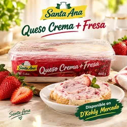 Queso Crema+Fresa