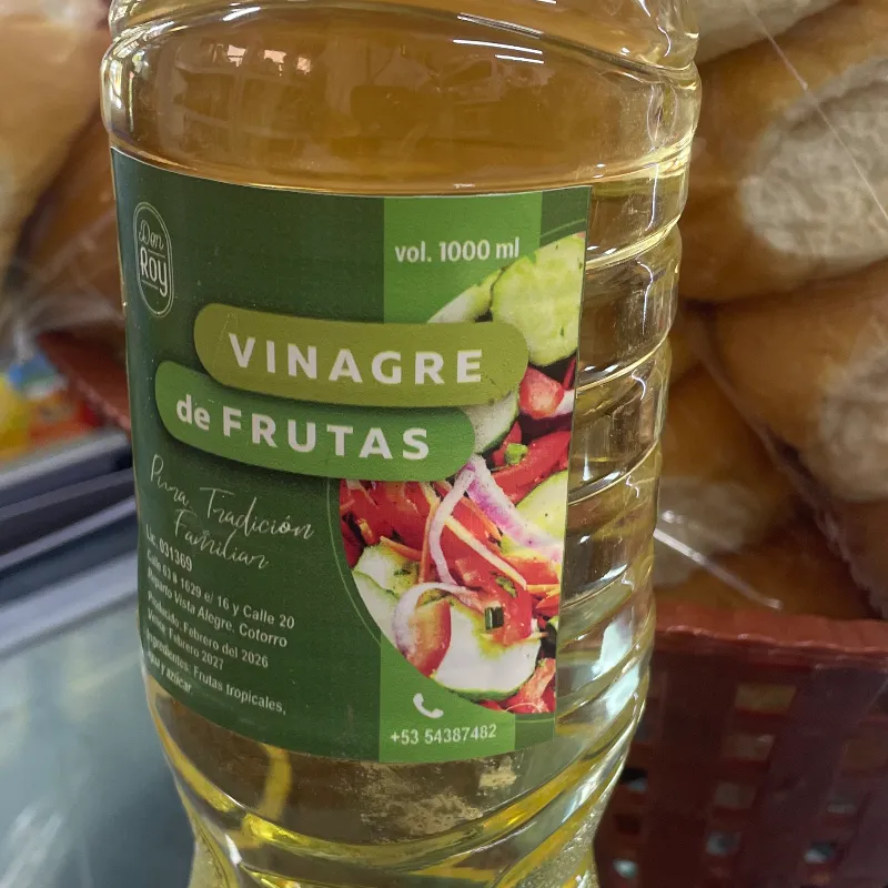 Vinagre de Frutas