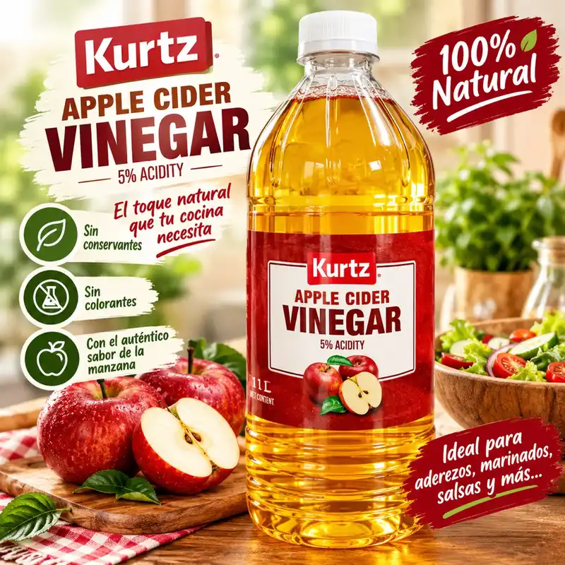 Vinagre de Manzana Kurtz