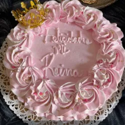 Cake 1 piso con coronita