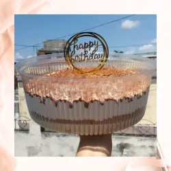 Cake 3 leches 30 cm en domo