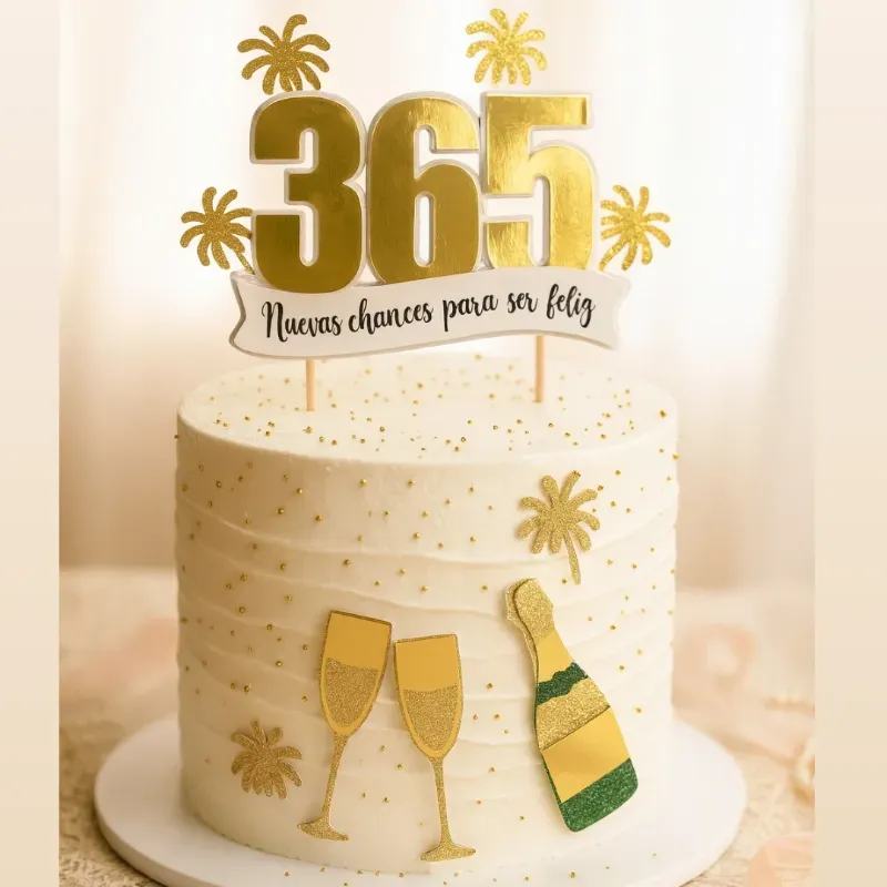 ⭐Cake 365 💫 🍾🥂 (8 porciones)