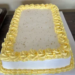 Cake bandeja. Sin decoración temática