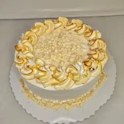 Cake con relleno de dulce de leche 18 cm