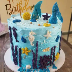 Cake con Sirenas. 