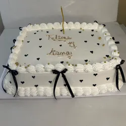 Cake rectangular coquette