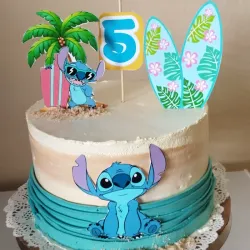 Cake Stitch en la playa