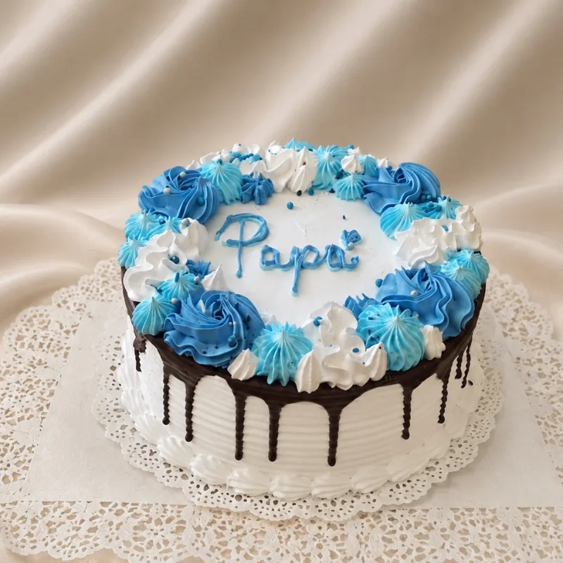 Cake para Papá (18cm) - Relleno de ganache de chocolate.