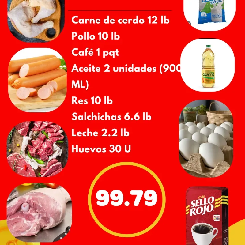 Combo de alimentos 