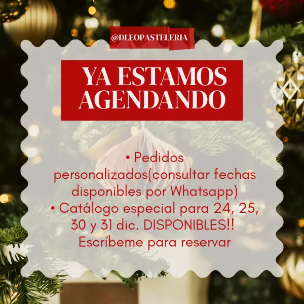 Hola!!🥰 Que gusto que estés aquí!
¡Descubre el sabor detrás de cada detalle! 🍬
En @DLeopasteleria, diseñamos dulces únicos para cada momento.
Explora nuestras categorías, elige tu estilo… ¡y nosotros nos encargamos del resto!
📦 Contamos con servicio a domicilio en Bayamo y algunos municipios cercanos.
✅ Tenemos 4 años de experiencia.
✅Radicamos en Bayamo, Granma.
✅Todo se encarga como mínimo con 48 horas de anticipación.
✅Los precios se expresan en el catálogo en USD* se acepta USD en efectivo o por ZELLE.
✅ CUP al cambio.
✅ BIZUM para los clientes de España.
REGALA MOMENTOS DULCES TODO EL TIEMPO CON NOSOTROS 🎂🎂🎂🎂