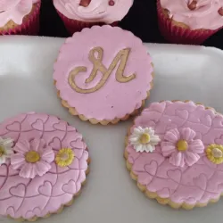 Galletas de mantequilla decorados